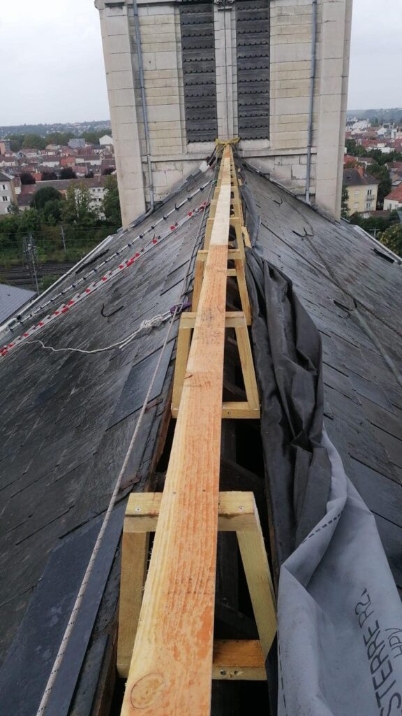 rénovation clocher vichy allier